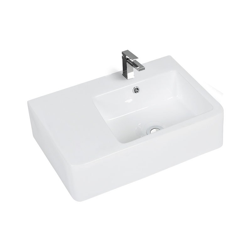 Buy POSEIDON B35L/R WALL HUNG BASIN 600*400*160MM GLOSS WHITE Online ...