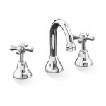 LINKWARE P550 DESIGN BASIN SET CHROME AND COLOURED