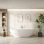 UNICASA PILATO FREESTANDING BATH GLOSS WHITE