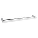 NORICO AR52 ESPERIA DOUBLE TOWEL RAIL 600MM CHROME AND COLOURED