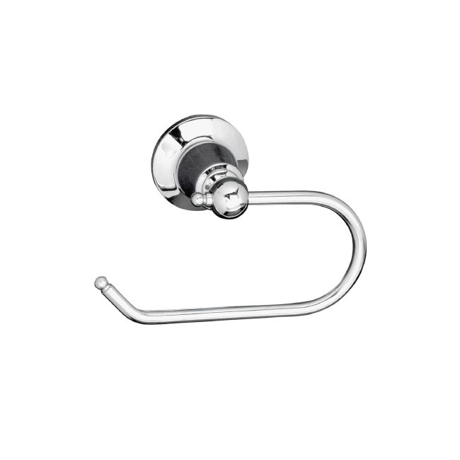 LINKWARE NR8004 NOOSA TOILET ROLL HOLDER WITHOUT FLAP CHROME AND COLOURED