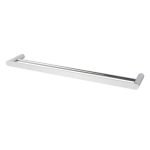 AQUAPERLA 6502.TR RUSHY DOUBLE TOWEL RAIL 600MM CHROME AND COLOURED