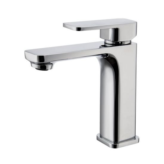 AQUAPERLA 0222.BM IVANO BASIN MIXER CHROME AND BLACK