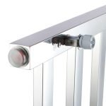 AQUAPERLA CH09.S.HTR SQUARE ELECTRIC HEATED TOWEL RACK 9 BARS CHROME