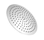 INSPIRE PSSH8 PAVIA ROUND STAINLESS STEEL SHOWER HEAD 200 CHROME AND BLACK