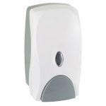 SURFACE MOUNTED FOAM SOAP DISPENSER WHITE ABS METLAM ML681F