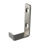 HAT AND COAT HOOK SATIN STAINLESS STEEL METLAM ML4158