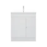 UNICASA BIP-75L-GW BIANCA FREESTANDING PVC VANITY 750MM GLOSS WHITE