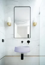 NOOD CO FL1-2 FUNL WALL HUNG ROUND BASIN COLOURED