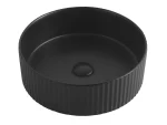 OTTI OT4000 MARLO ROUND ABOVE COUNTER FLUTED BASIN