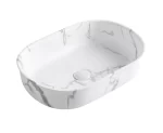 OTTI OT5036 BRONTE OVAL ABOVE COUNTER BASIN 500X350MM