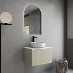 POSEIDON K63W BELLEVUE ENSUITE WALL HUNG VANITY CABINET ONLY