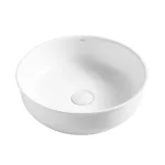 OTTI OT3636 BRONTE ROUND ABOVE COUNTER BASIN GLOSS WHITE