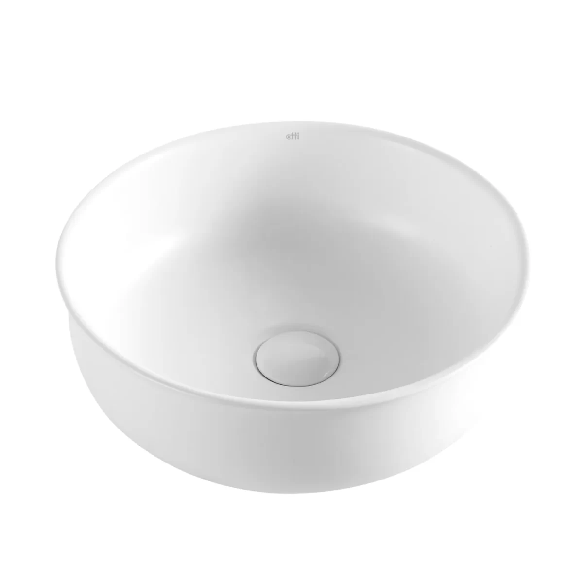 OTTI OT3939MW BRONTE ROUND ABOVE COUNTER BASIN MATTE WHITE