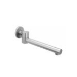 AQUAPERLA 0004.BS LUCID PIN LEVER ROUND BATHTUB/BASIN SWIVEL WALL SPOUT CHROME AND COLOURED