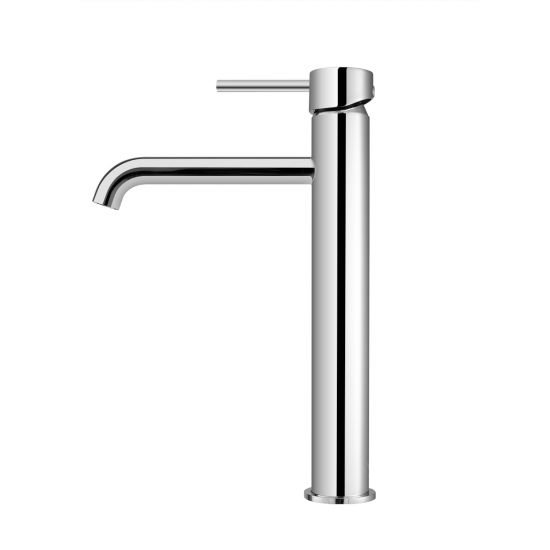 AQUAPERLA 0120.BM LUCID PIN LEVER ROUND TALL BASIN MIXER CHROME AND COLOURED