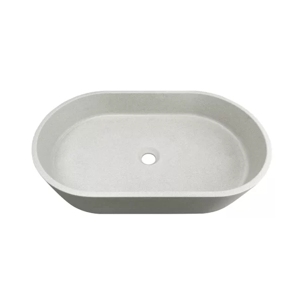 OTTI OT6035CONL CLAYTON OVAL ABOVE COUNTER CONCRETE BASIN LINEN