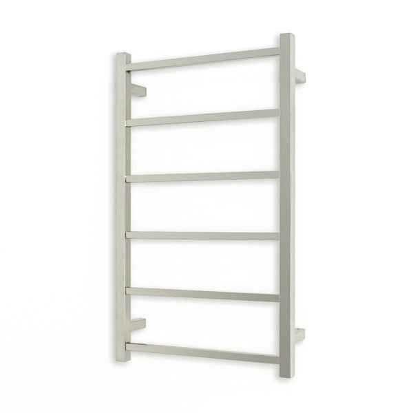 RADIANT SLTR01-500 SQUARE NON-HEATED LADDER TOWEL RAIL 500X830MM MIRROR POLISHED